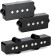 Fender Yosemite PJ-Bass Pickup Set Set De Micros Pour Basse lectrique - Couleur: Noir