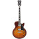 Premier SS Dark Iced Tea Burst Stopbar guitare semi-hollow body avec housse