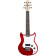 SDC-1 MINI guitare de voyage diapason court (rouge)