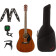 CD-60S All Mahogany guitare folk acoustique + housse + accessoires