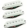 STK-S10S YJM Fury Strat Pickup Set Off-White micros guitare Yngwie Malmsteen Signature (set de 3)