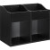 VS-Box 200/2 meuble vinyles, noir