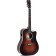 DTC-1E Sunburst Gloss guitare électro-acoustique folk