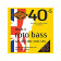 Rotosound Cordes de basse RB405 5 cordes 40-125 roto Bass Nickel on acier - Jeu de cordes pour guitare basse  5 cordes