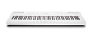 Yamaha P-125 piano numrique avec 88 touches  Compact, transportable et lgant  Compatible avec l'application Smart Pianist  Blanc