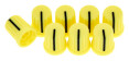 Knob Cap Set - Yellow