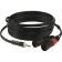 Câble insert, 2x XLR-m/3,5 sym 3 m, AY9-0300, mini jack - Câble d'Insertion