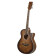 W55-COL-BR-EQ ColourTune guitare électro-acoustique folk marron