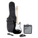Sonic Series Stratocaster Pack MN Black - Pack guitare electrique