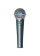 Shure Beta 58A Microphone Vocal - Micro Dynamique Supercardiode  Un lment pour la Scne et le Studio, avec Adaptateur de Pied Rglable A25D, Adaptateur de Filetage de 5/8"  3/8" (Euro)