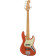 Player Plus Jazz Bass V MN Fiesta Red basse électrique 5 cordes avec housse