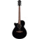 AEG50L-BKH Black High Gloss guitare folk électro-acoustique pour gaucher