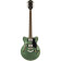 G2655 Streamliner Center Block Jr. Double-Cut V-Stoptail Steel Olive guitare semi-hollow body