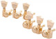 Grover modern keystone machine heads - gold