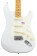 Fender 0117702801 Eric Johnson Stratocaster Guitare lectrique avec touche en rable  Blond blanc