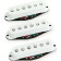 STK-S10S YJM Fury Strat Pickup Set White micros guitare Yngwie Malmsteen Signature (set de 3)