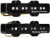 Micro guitare Seymour Duncan Kit Heavy Weather J-Bass Logo