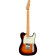 Player Plus Telecaster MN 3-Color Sunburst guitare électrique avec housse deluxe