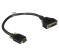 AVID DigiLink (F) / Mini-DigiLink (M) Noir - Adaptateur pour cble (DigiLink, Mini-DigiLink, Male Connector/Female Connector, Noir)