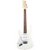 Dimavery 059226 ST-203 Guitare lectrique Gaucher Blanc