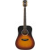 Excel Lexington Dreadnought E Vintage Sunset guitare électro-acoustique folk avec housse