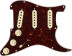 Fender Pickguard Pickguard Strat Personnalis '69 - S/S/S - Shell de Tortue 992346500 Rouge