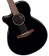 Ibanez AEG50L Guitare western pour gaucher Noir brillant