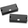 SET HUMBUCKER ALT.METAL BLACKOUTS 7 CORDES ACTIVE MOUNT NOIR