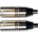 Adaptateur RCA Fem.em. XLR Male - Lot de 2