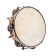 FUZEAU - 3991 - Tambourin en peau naturelle  20 cm + 12 cymbalettes - Authenticit du son garantie - Ds 3 ans