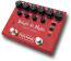 Truetone V3JH  Jekyll and Hyde  Pdale de guitare Overdrive-Distortion V3JH, rouge