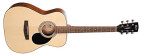 Cort AF510-OP Standard Series Acoustic Guitar, Concert Body, Open Pore Natural