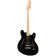 Affinity Series Starcaster MN Black - Guitare Semi Acoustique