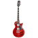 Les Paul Custom Figured Transparent Red guitare électrique avec housse premium