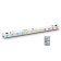 Tribar 200 Ir Wh - Barre Led Tricolores (Rgb), 12 X 3 W, Boitier Blanc, Avec Tlcommande Infraroug