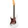 American Ultra Stratocaster LH Arctic Pearl RW guitare électrique pour gaucher avec étui