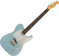 Chrissie hynde telecaster (mex, rw) - road worn faded ice blue metallic