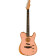 American Acoustasonic Telecaster Shell Pink EB guitare électro-acoustique avec housse Deluxe