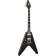 Flying V Prophecy Left-Handed Aged Jet Black Metallic guitare électrique avec housse premium