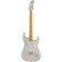 H.E.R. Stratocaster MN Chrome Glow guitare électrique avec housse