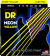 DR String NYE-9 Neon Yellow Jeu de cordes pour guitare electrique, Jaune
