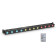 Tribar 200 Ir - Barre Led Tricolores (Rgb), 12 X 3 W, Boitier Noir, Avec Tlcommande Infrarouge