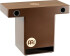 Meinl Percussion Turbo Slaptop Cajon - drum box back-friendly avec 3 rosaces  l'avant - Surface de jeu en noyer (TOPCAJ2WN)