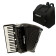 FR-4X-BK V-Accordion accordéon à clavier noir avec sac offert
