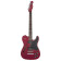 Jim Adkins JA-90 Telecaster Thinline Crimson Red Transparent - Guitare Électrique