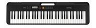 Casio CT-S200 Clavier 61 touches dynamiques, polyphonie 48 notes, 400 sons, 77 rythmes, 60 morceaux, mode Dance Music Voice Noir