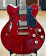 Hfner Guitares lectriques HOFNER 1/4 DE CAISSE VERYTHIN HCTVTHR CONTEMPORARY CHERRY RED Demi-caisse
