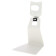 8000-323W support de bureau en L pour enceintes de monitoring (blanc)