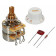 TBX kit potentiomètre tonalité 250K-1Meg split shaft