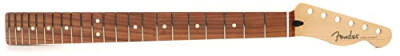 Fender Neck, Player Series Telecaster Neck, 22 frettes Jumbo moyennes, Pau Ferro, 9,5", moderne "C"